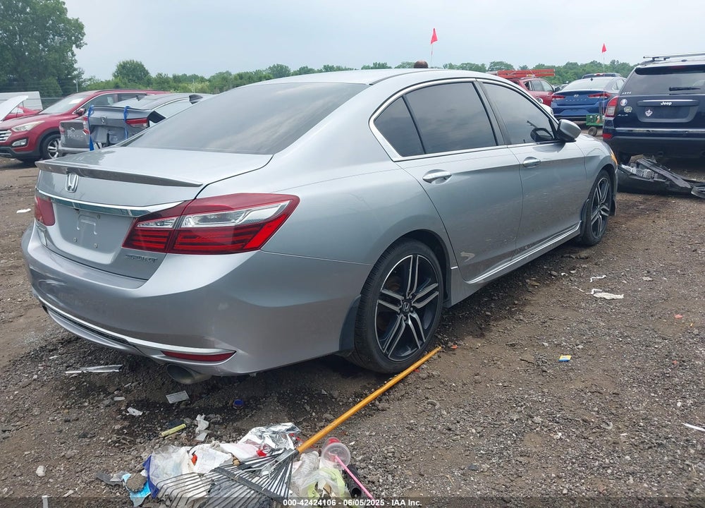 2017 HONDA ACCORD SPORT VIN: 1HGCR2F52HA064887