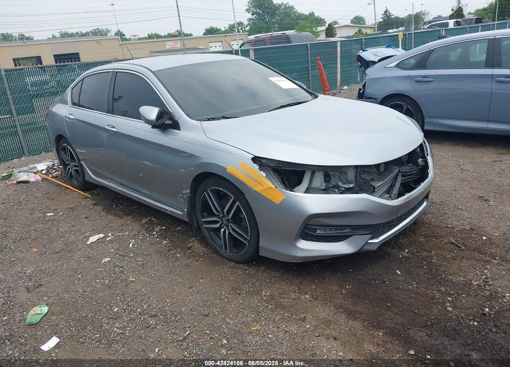2017 HONDA ACCORD SPORT VIN: 1HGCR2F52HA064887
