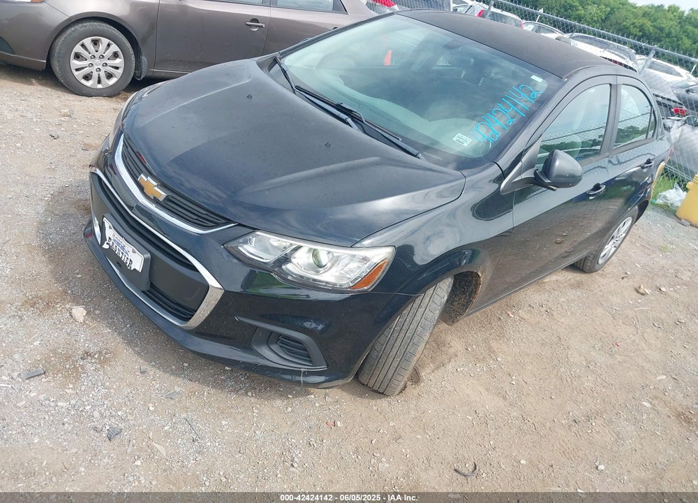2017 CHEVROLET SONIC LS AUTO VIN: 1G1JB5SH5H4142288