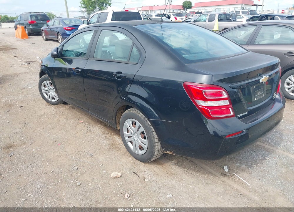 2017 CHEVROLET SONIC LS AUTO VIN: 1G1JB5SH5H4142288