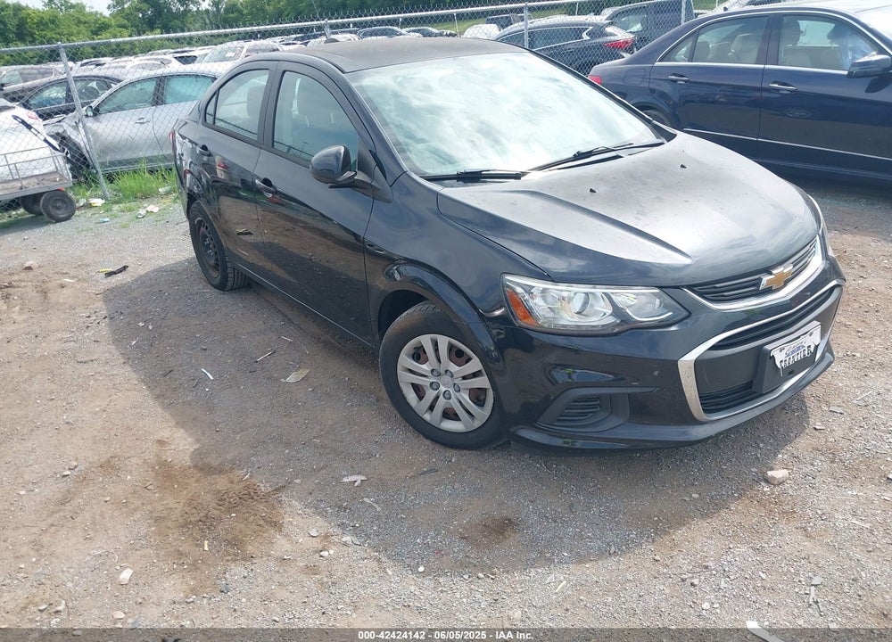 2017 CHEVROLET SONIC LS AUTO VIN: 1G1JB5SH5H4142288