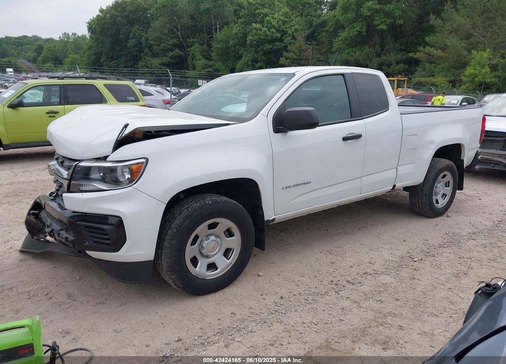 2021 CHEVROLET COLORADO 2WD LONG BOX WT VIN: 1GCHSBEA4M1165009