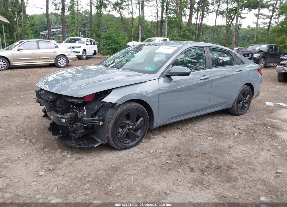 2022 HYUNDAI ELANTRA HYBRID VIN: KMHLM4AJ2NU013098
