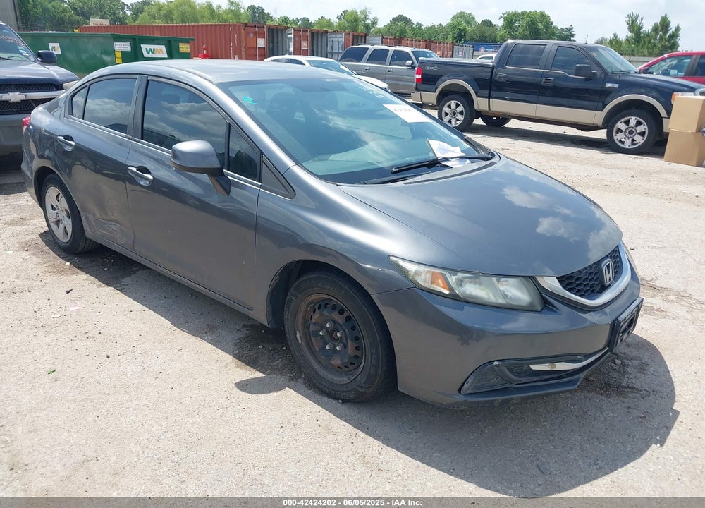 2013 HONDA CIVIC LX VIN: 2HGFB2F51DH301902