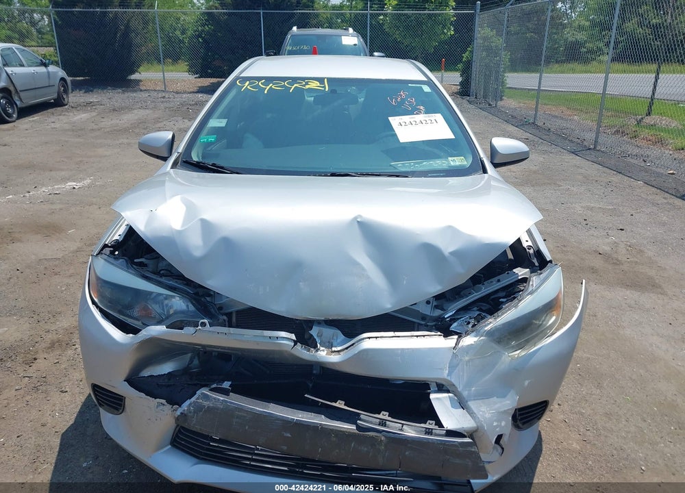 2016 TOYOTA COROLLA VIN: 5YFBURHE9GP414816
