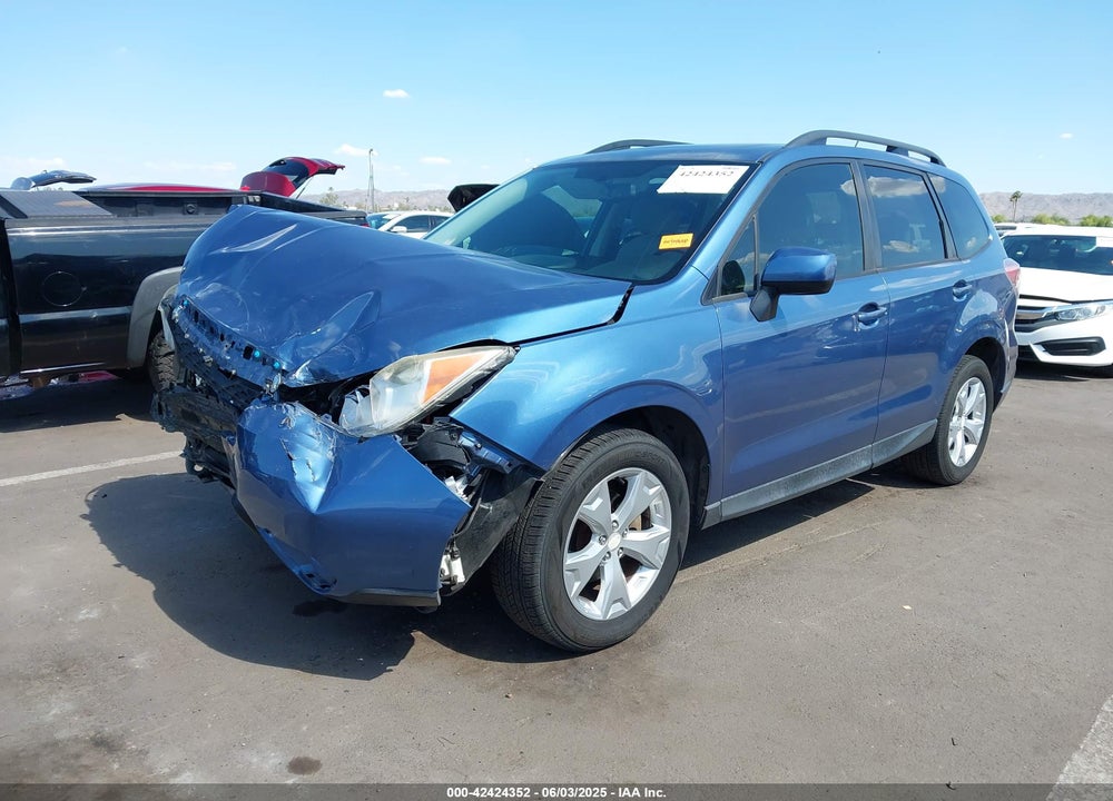 2015 SUBARU FORESTER VIN: JF2SJADC0FH500056