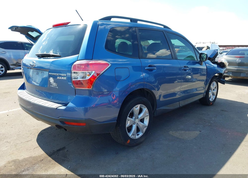 2015 SUBARU FORESTER VIN: JF2SJADC0FH500056