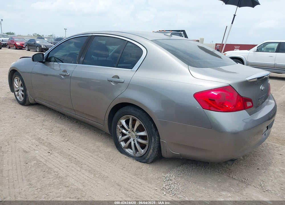 2008 INFINITI G35 JOURNEY VIN: JNKBV61E78M225428