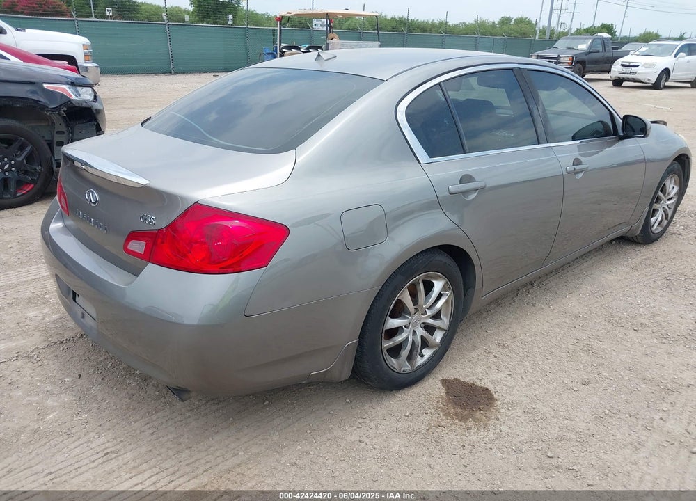 2008 INFINITI G35 JOURNEY VIN: JNKBV61E78M225428