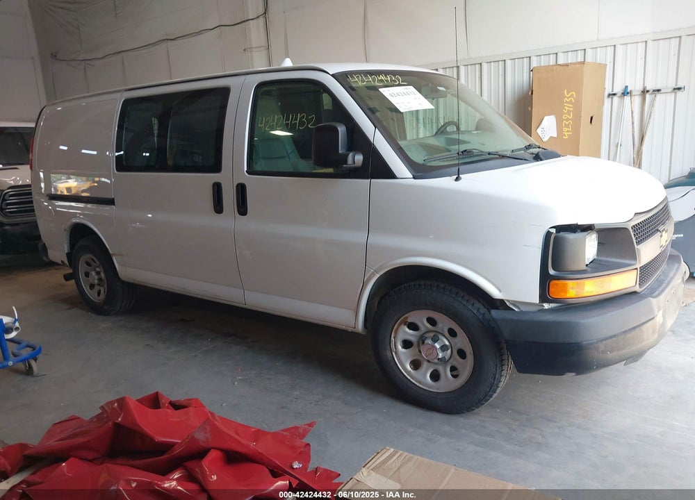 2013 CHEVROLET EXPRESS 1500 WORK VAN VIN: 1GCSGAFX1D1152528
