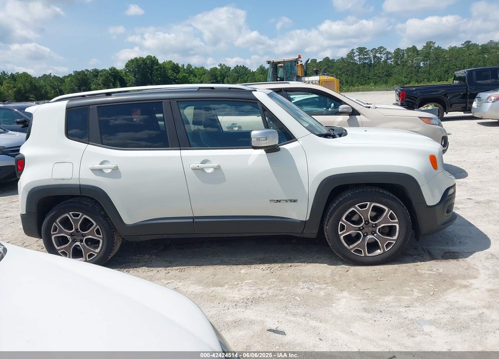 2016 JEEP RENEGADE LIMITED VIN: ZACCJADT5GPC65781