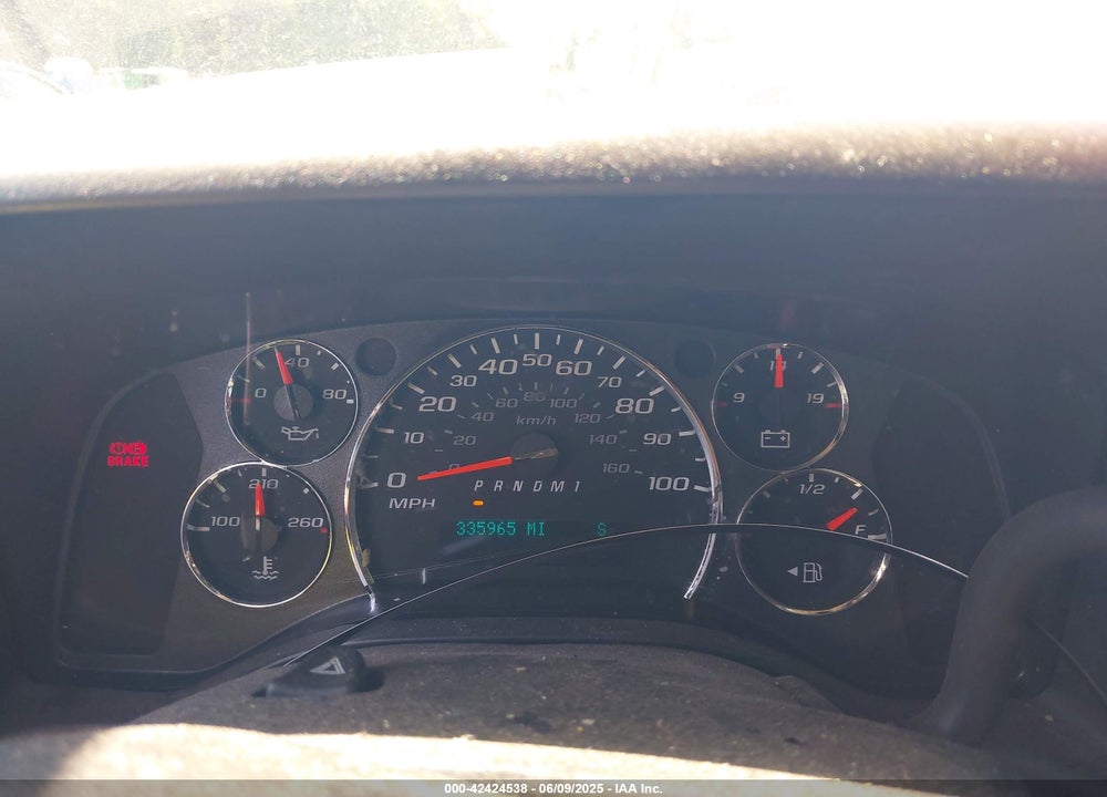 2012 CHEVROLET EXPRESS 2500 WORK VAN VIN: 1GCWGFCA6C1194707