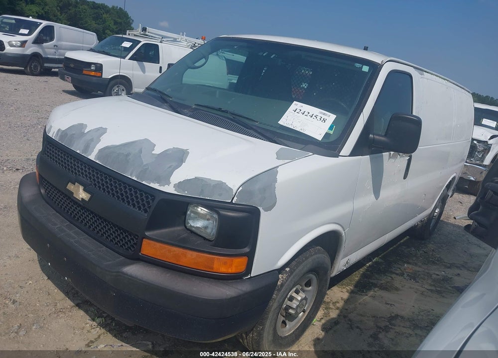 2012 CHEVROLET EXPRESS 2500 WORK VAN VIN: 1GCWGFCA6C1194707