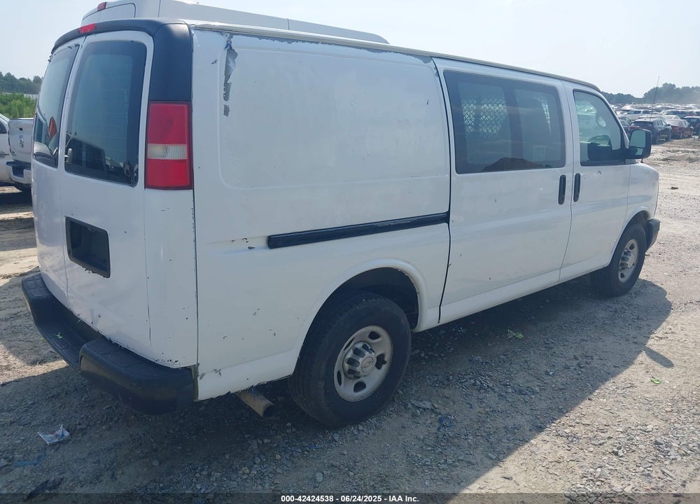 2012 CHEVROLET EXPRESS 2500 WORK VAN VIN: 1GCWGFCA6C1194707