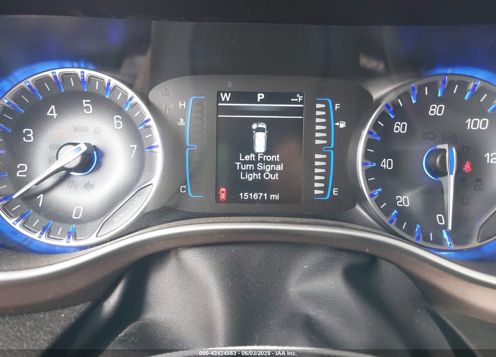2017 CHRYSLER PACIFICA TOURING L VIN: 2C4RC1BGXHR668162