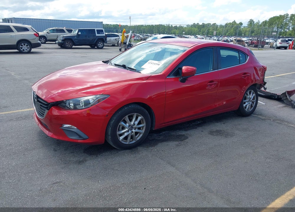 2016 MAZDA 3 I SPORT VIN: 3MZBM1K70GM239257