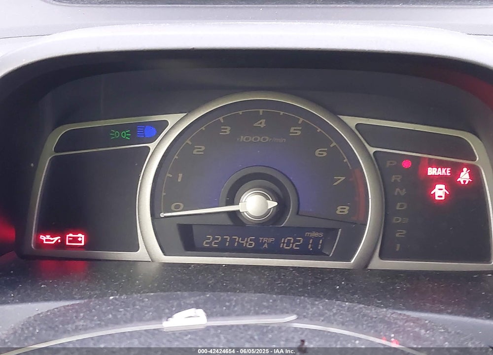 2006 HONDA CIVIC VIN: 1HGFA16826L071901