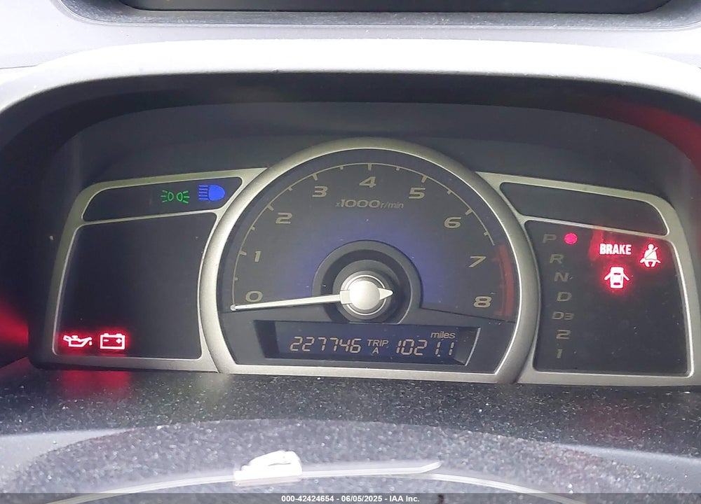 2006 HONDA CIVIC VIN: 1HGFA16826L071901