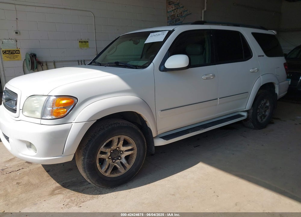 2004 TOYOTA SEQUOIA LIMITED VIN: 5TDBT48A84S214077