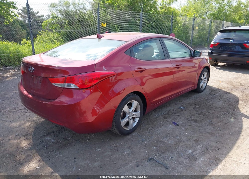 2013 HYUNDAI ELANTRA VIN: 5NPDH4AE4DH295091