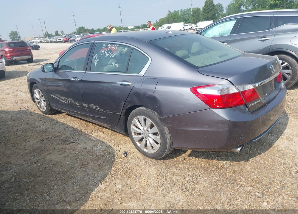 2014 HONDA ACCORD EX-L V-6 VIN: 1HGCR3F85EA009135