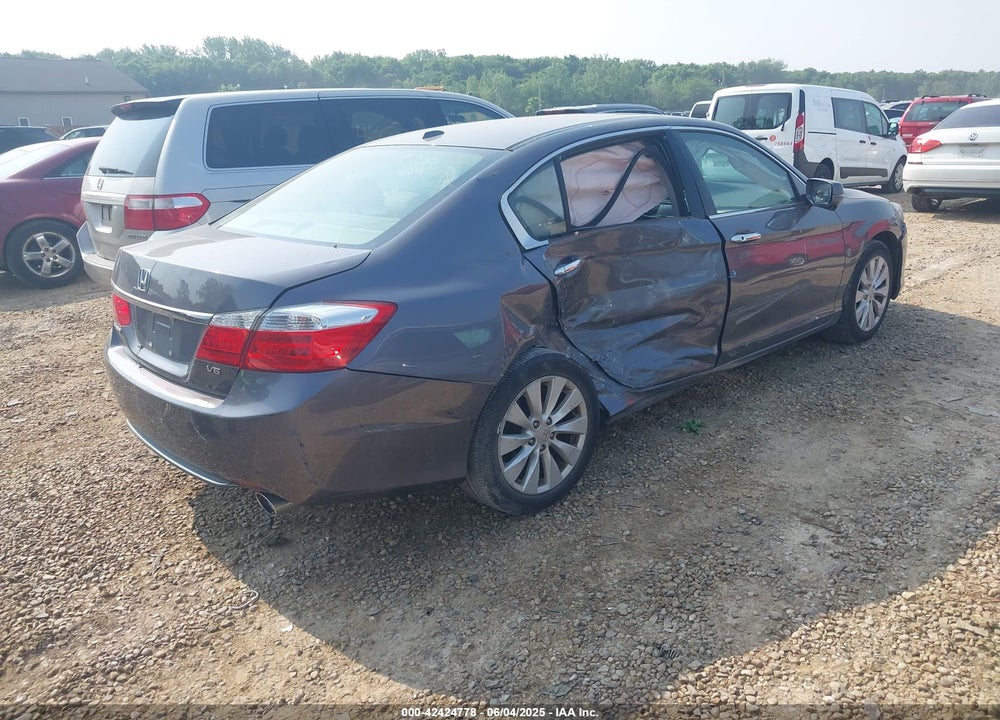 2014 HONDA ACCORD EX-L V-6 VIN: 1HGCR3F85EA009135