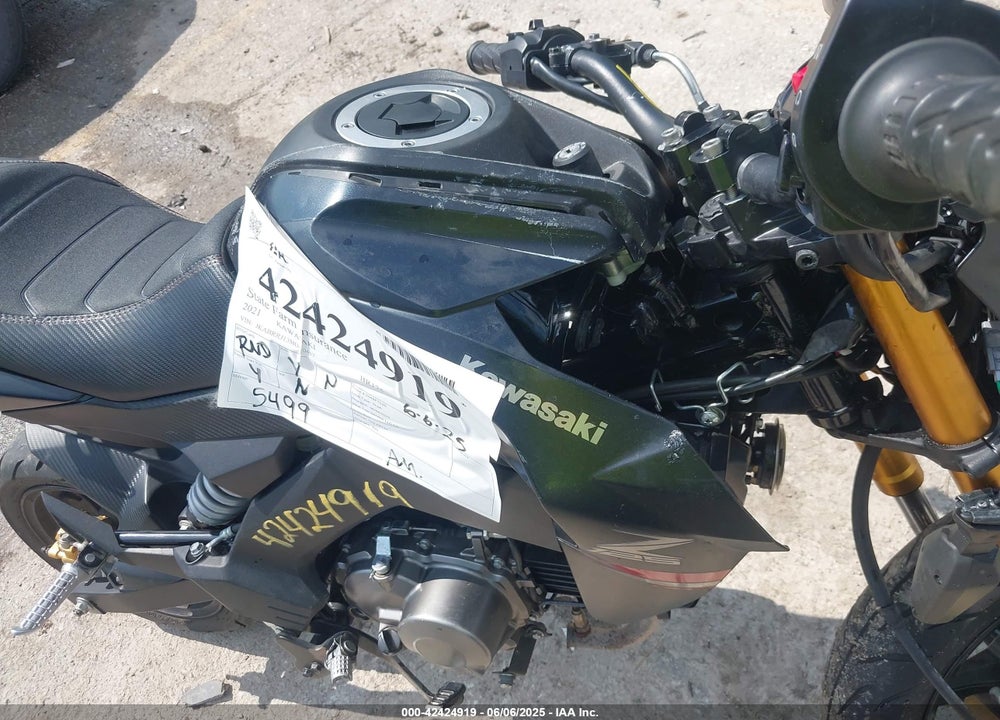 2021 KAWASAKI BR125 J VIN: JKABRRJ13MDA20457