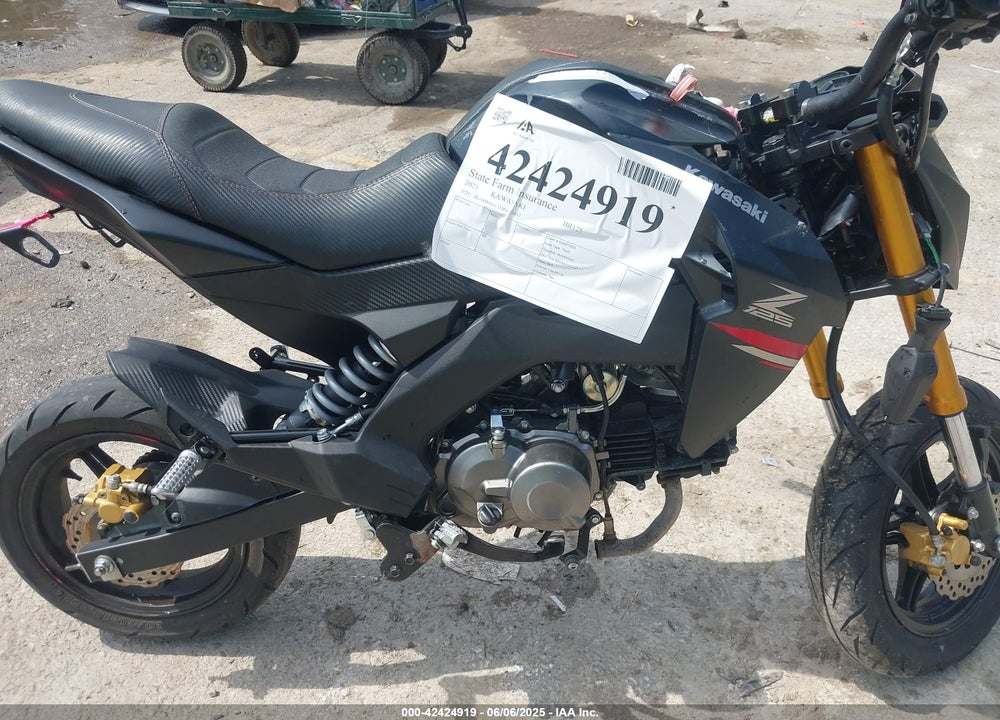 2021 KAWASAKI BR125 J VIN: JKABRRJ13MDA20457