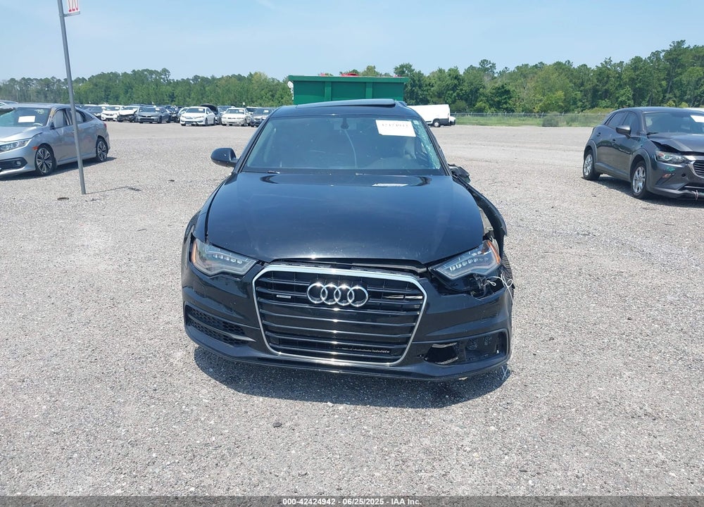 2012 AUDI A6 VIN: WAUHGAFC9CN055704