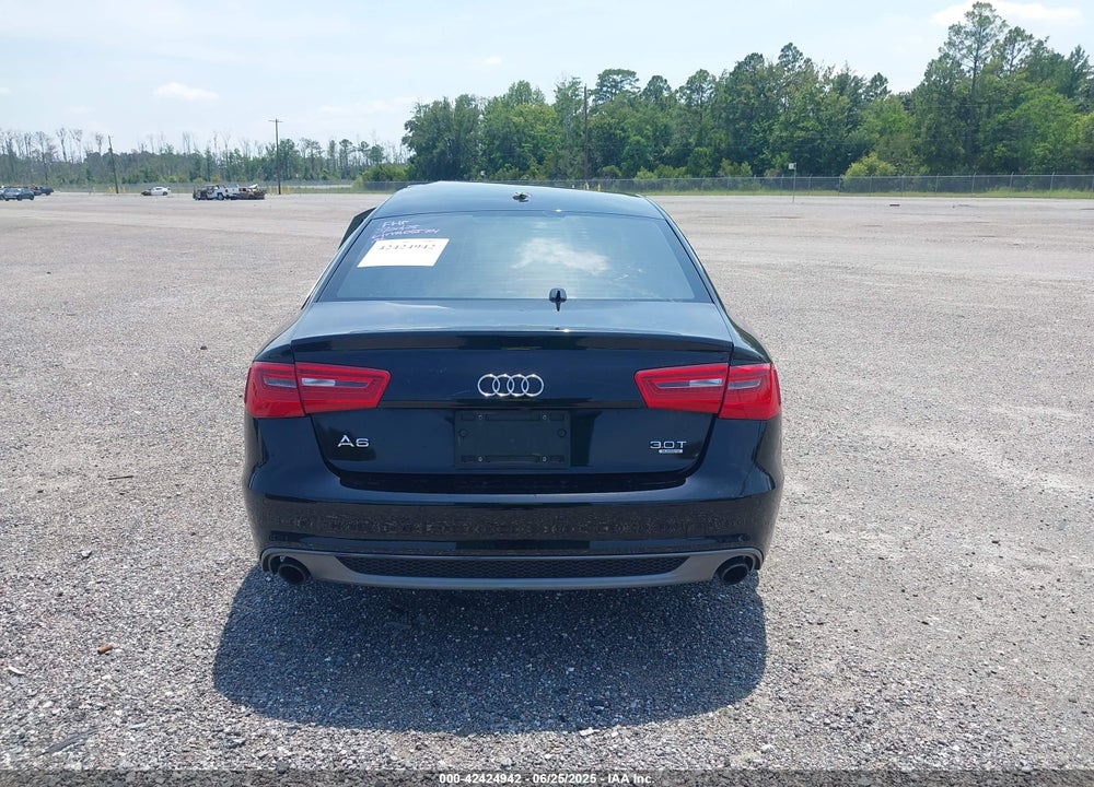 2012 AUDI A6 VIN: WAUHGAFC9CN055704