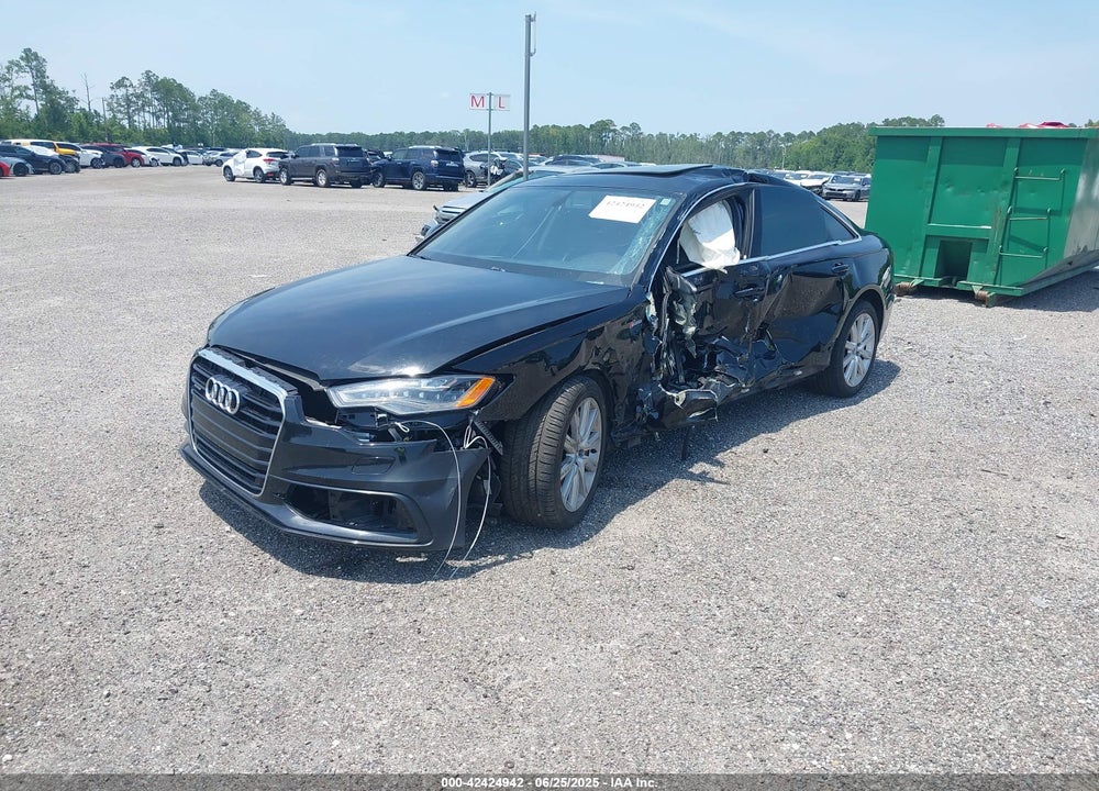 2012 AUDI A6 VIN: WAUHGAFC9CN055704