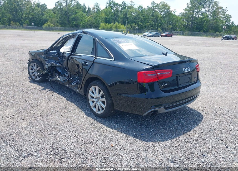 2012 AUDI A6 VIN: WAUHGAFC9CN055704