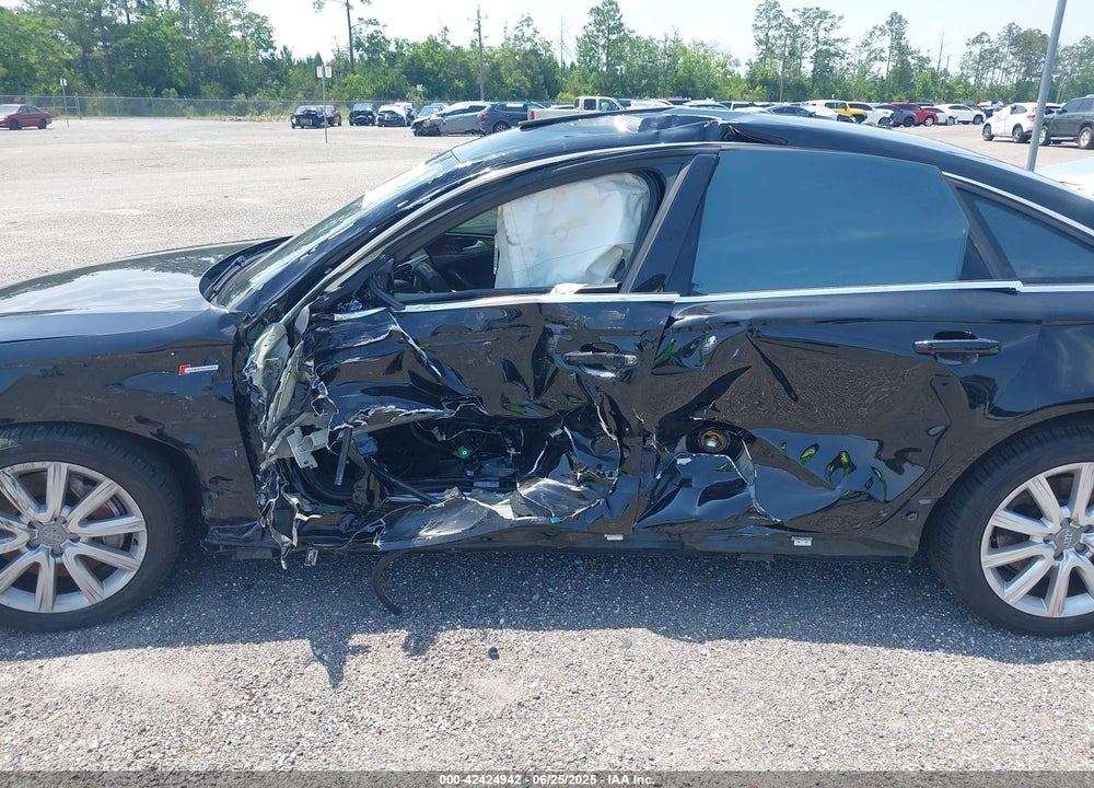 2012 AUDI A6 VIN: WAUHGAFC9CN055704