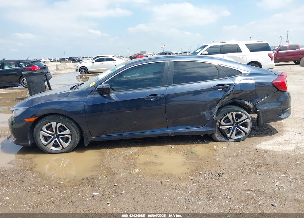 2017 HONDA CIVIC LX VIN: 19XFC2F58HE014702