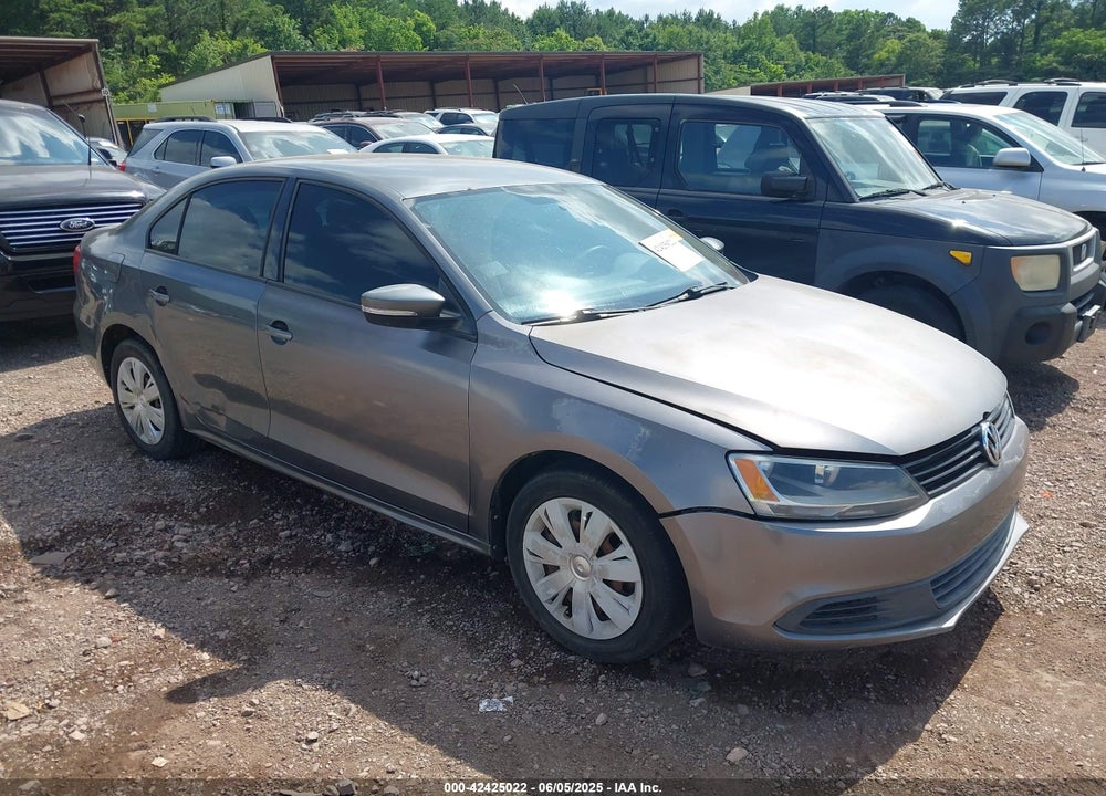 2012 VOLKSWAGEN JETTA 2.5L SE VIN: 3VWDX7AJ3CM350041