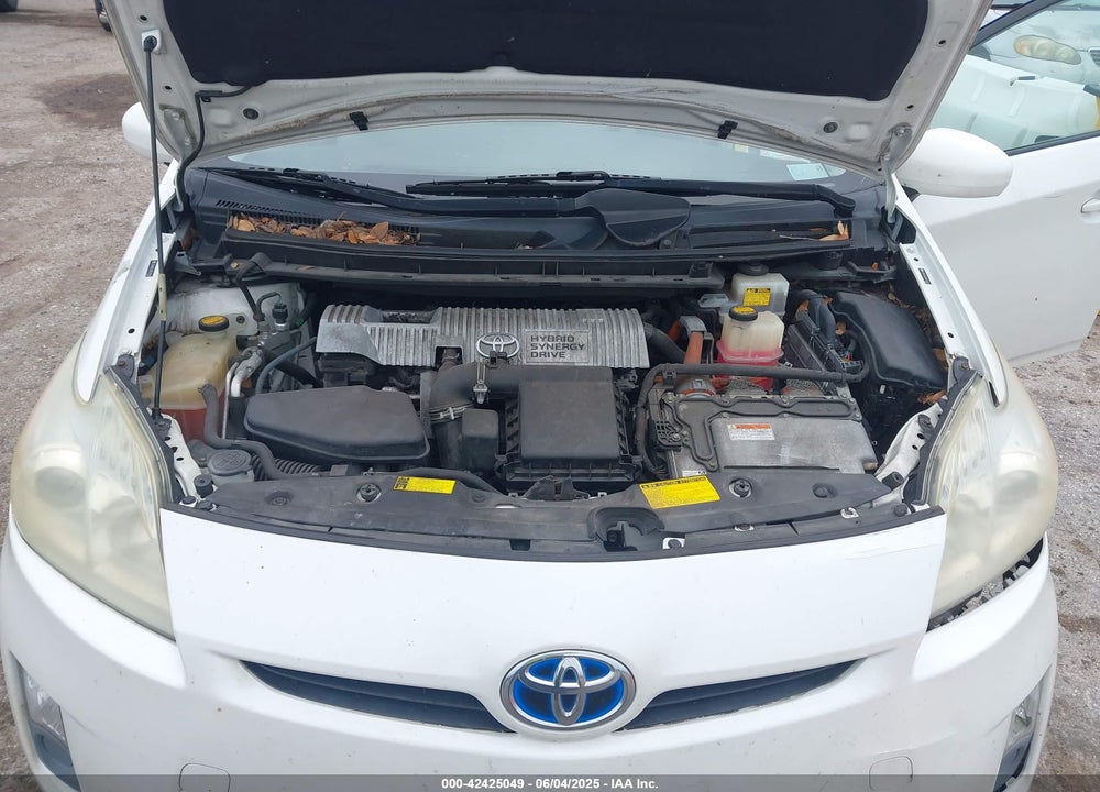 2011 TOYOTA PRIUS THREE VIN: JTDKN3DU5B5249781