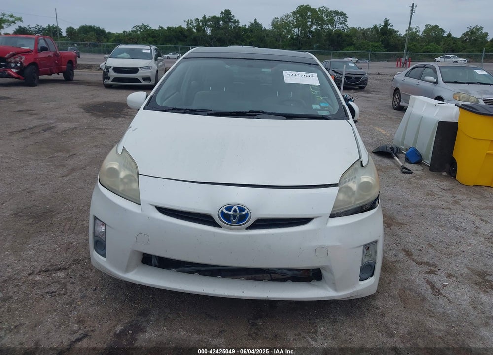 2011 TOYOTA PRIUS THREE VIN: JTDKN3DU5B5249781
