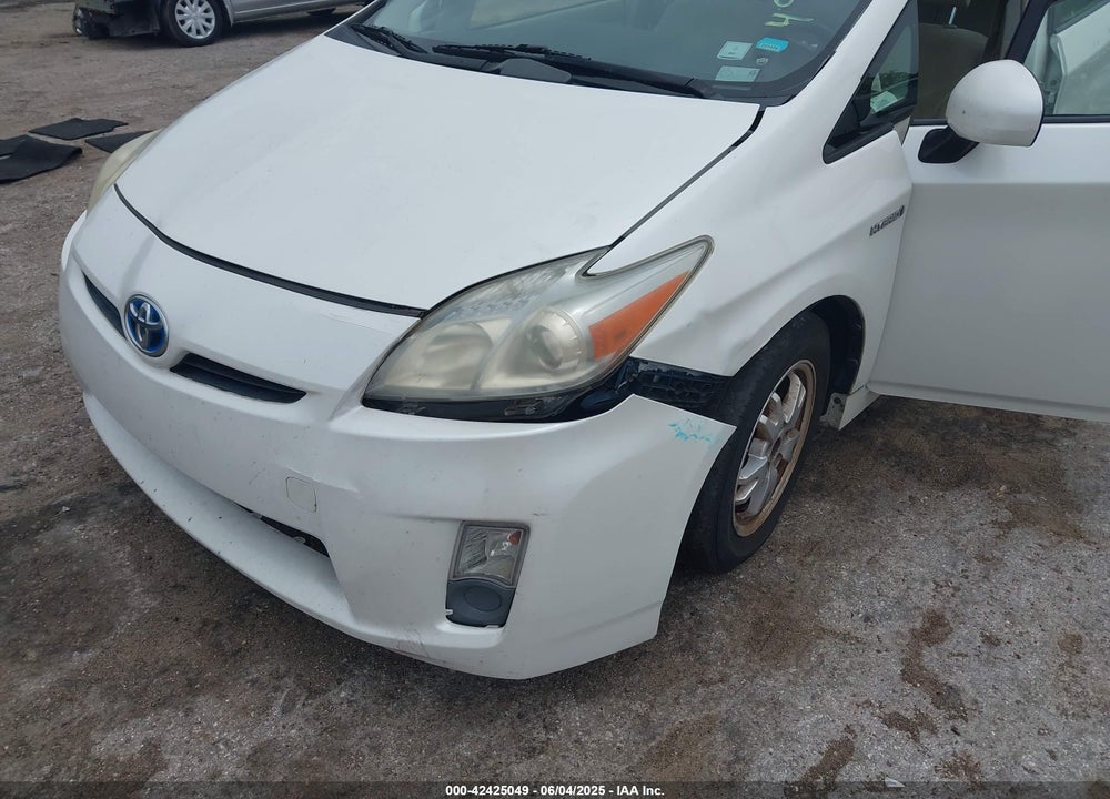 2011 TOYOTA PRIUS THREE VIN: JTDKN3DU5B5249781
