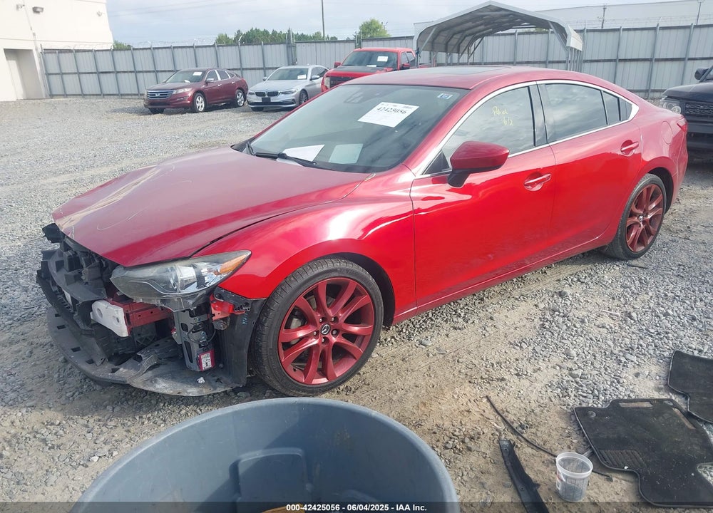 2014 MAZDA 6 VIN: JM1GJ1W6XE1152303