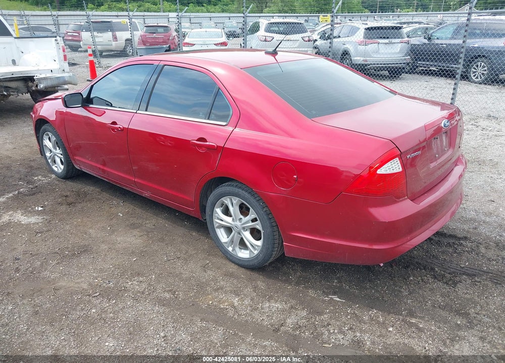 2012 FORD FUSION VIN: 3FAHP0HA0CR181302