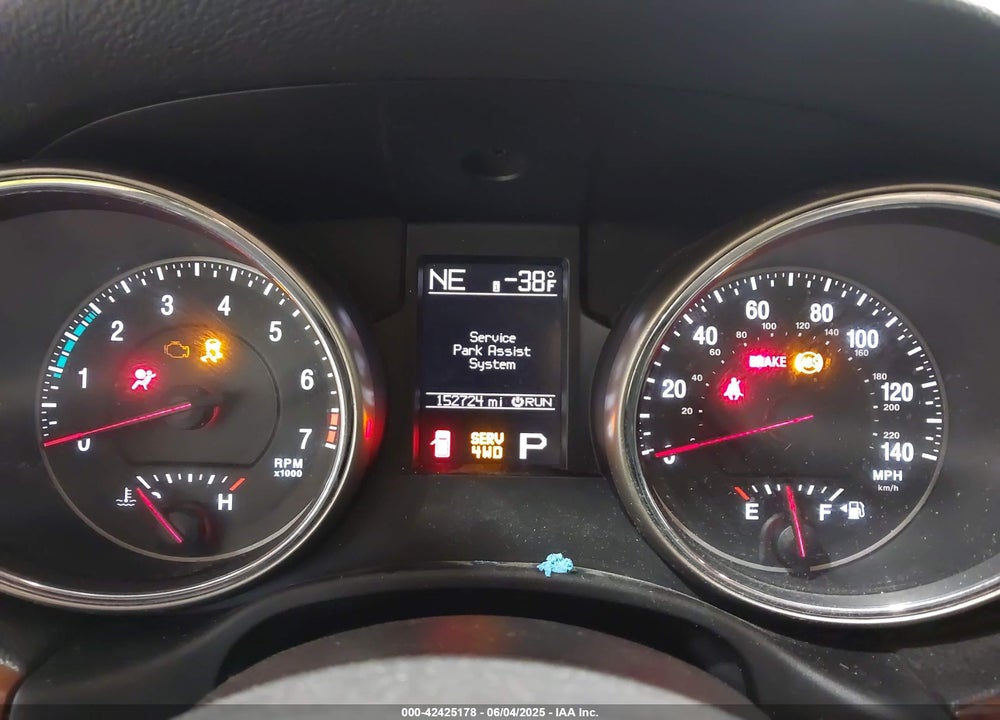 2011 JEEP GRAND CHEROKEE LIMITED VIN: 1J4RR5GG1BC719184