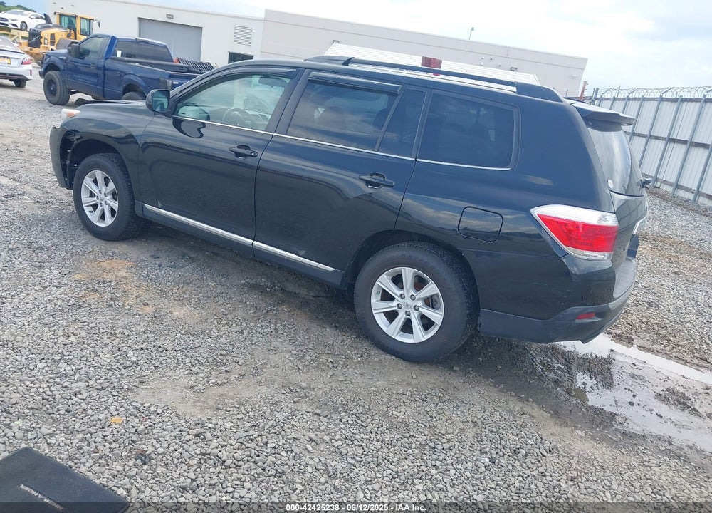 2013 TOYOTA HIGHLANDER VIN: 5TDZK3EH0DS091078