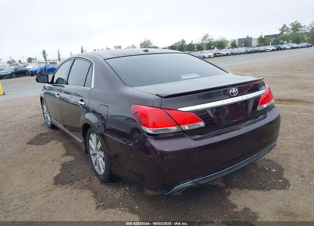 2011 TOYOTA AVALON VIN: 4T1BK3DB8BU408172