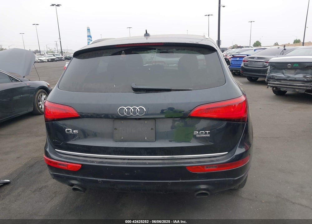 2015 AUDI Q5 2.0T PREMIUM VIN: WA1LFAFP6FA104320