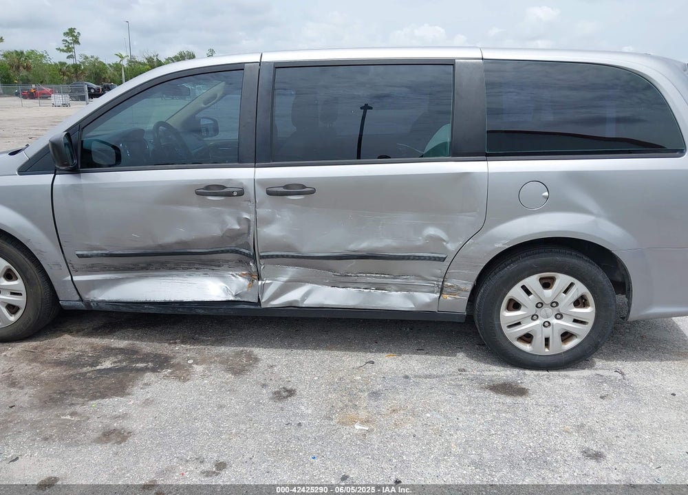2016 DODGE GRAND CARAVAN AMERICAN VALUE PKG VIN: 2C4RDGBG7GR316123
