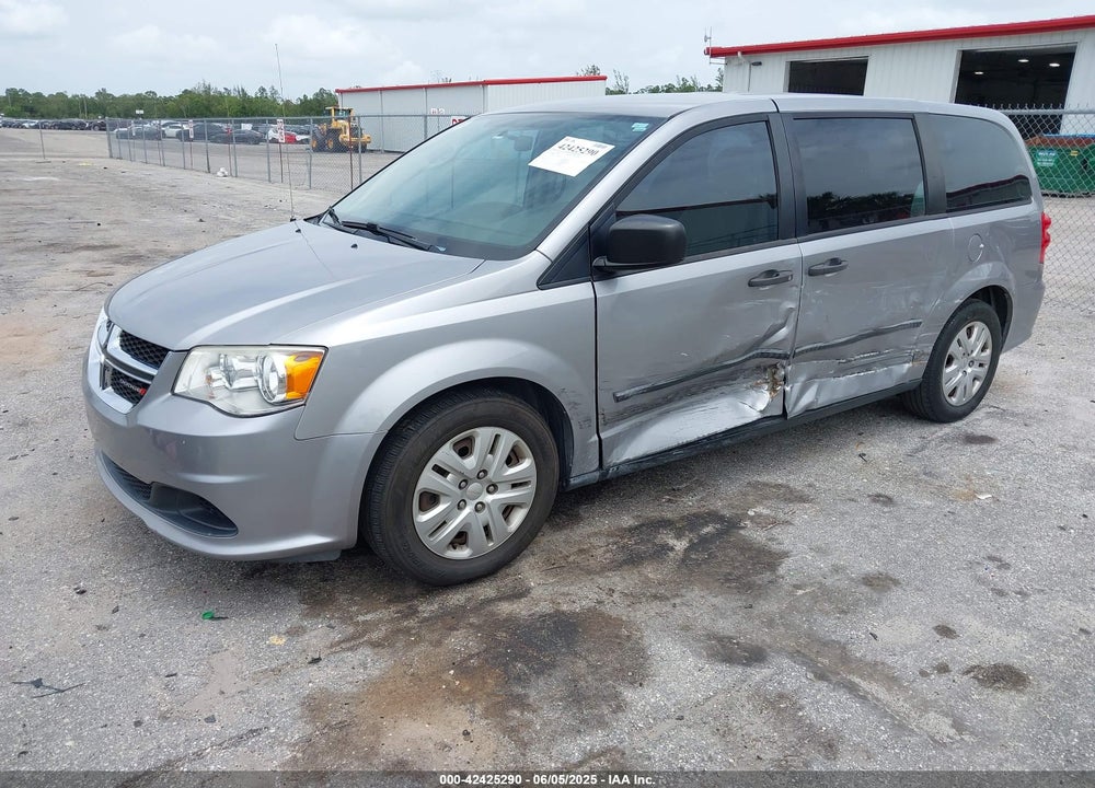 2016 DODGE GRAND CARAVAN AMERICAN VALUE PKG VIN: 2C4RDGBG7GR316123