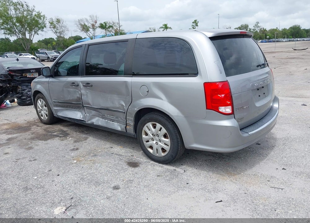 2016 DODGE GRAND CARAVAN AMERICAN VALUE PKG VIN: 2C4RDGBG7GR316123