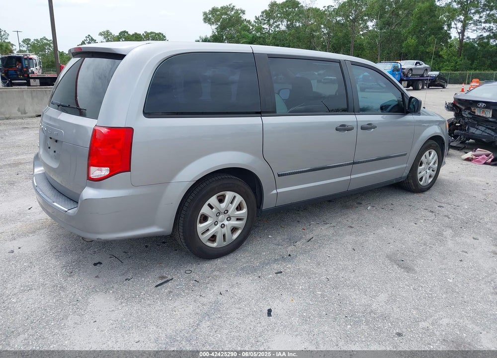 2016 DODGE GRAND CARAVAN AMERICAN VALUE PKG VIN: 2C4RDGBG7GR316123