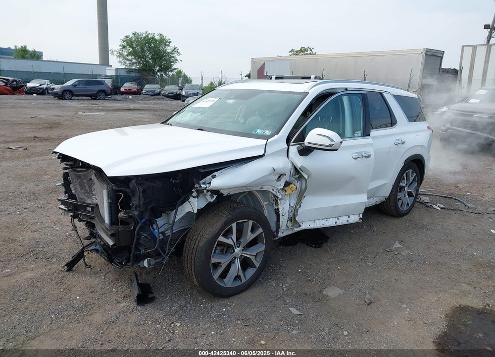 2022 HYUNDAI PALISADE VIN: KM8R4DHEXNU376588