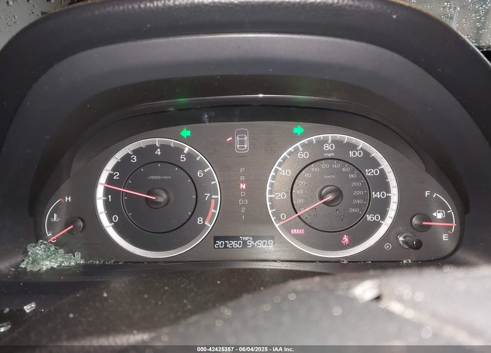 2012 HONDA ACCORD VIN: 1HGCP2F87CA003950